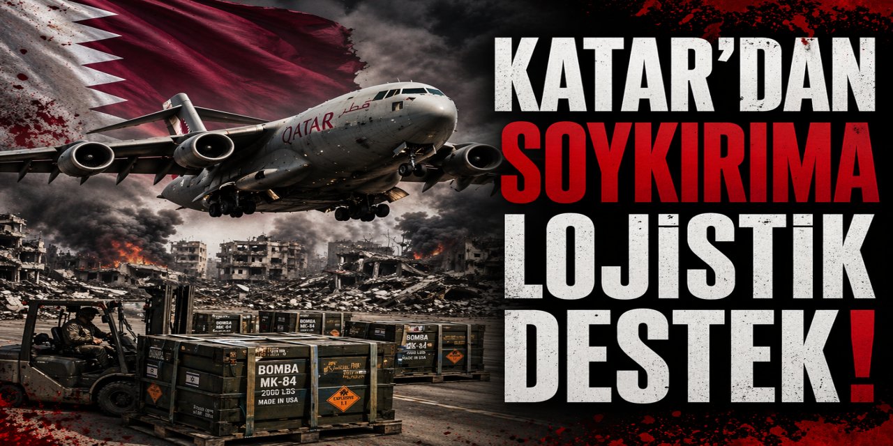 Katar'dan soykırıma lojistik destek