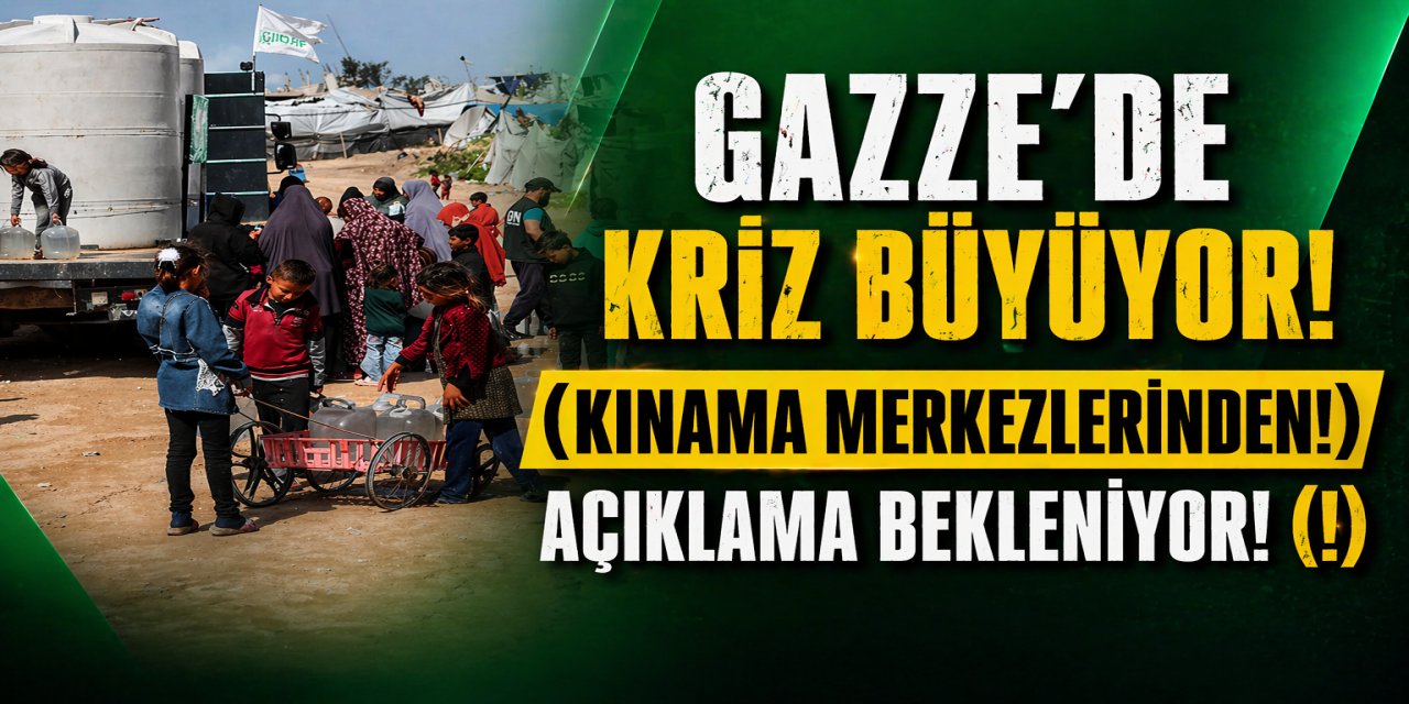 İşgal rejiminin ablukası yüzünden Gazze’de su krizi gittikçe büyüyor