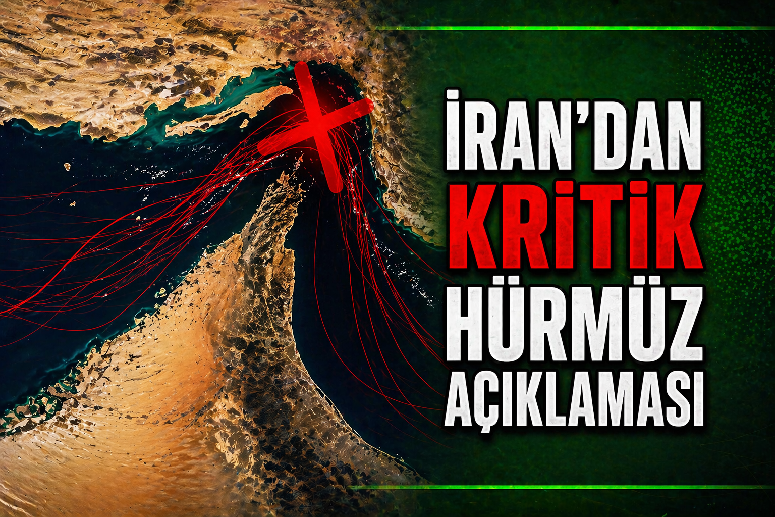 İRAN HÜRMÜZ’DEN ÜCRET ALMAYA BAŞLADI!