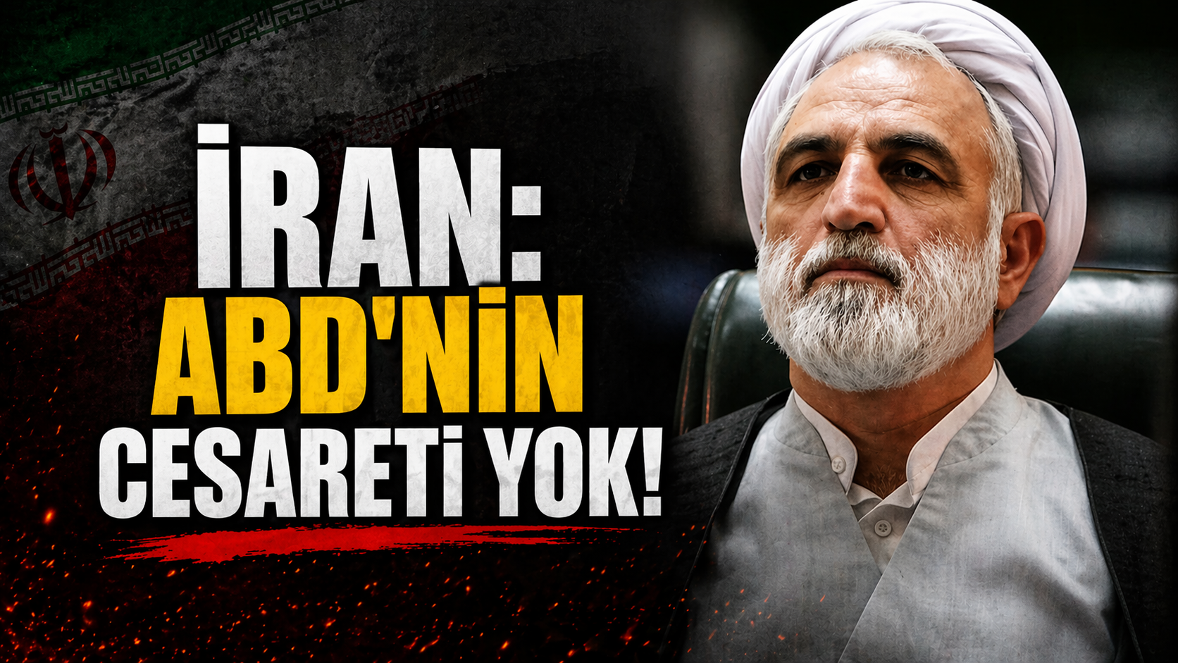 İran yargısının başı: Amerikalıların Hürmüz Boğazı'na yaklaşmaya cesaretleri yok.