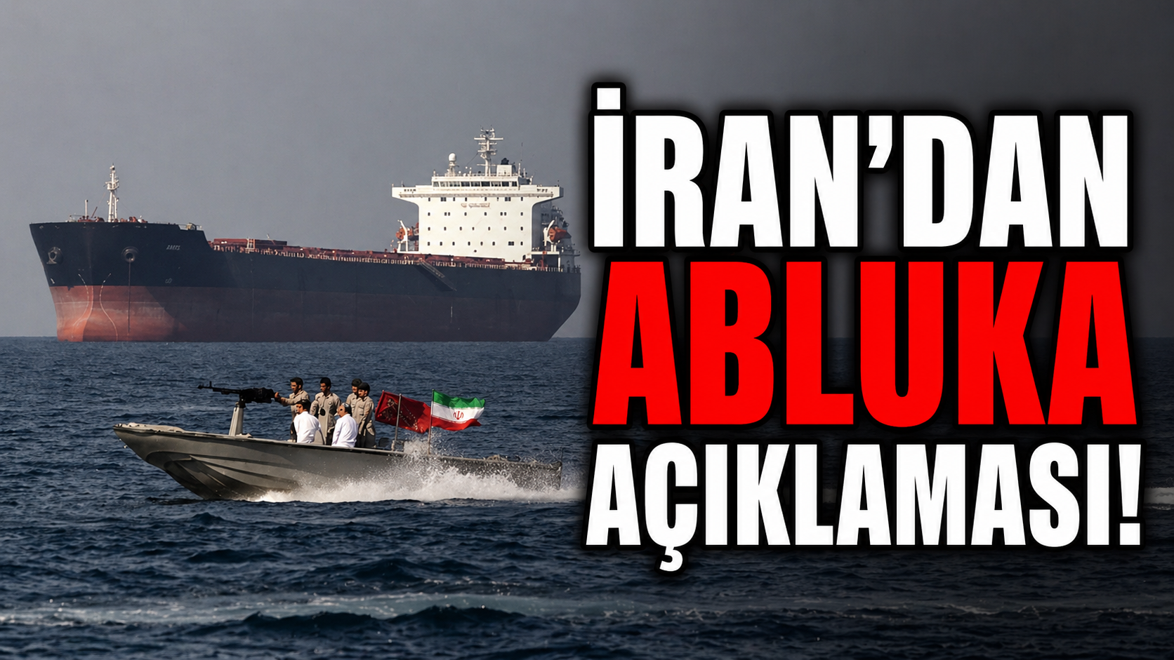 İRAN’DAN ABLUKA UYARISI!