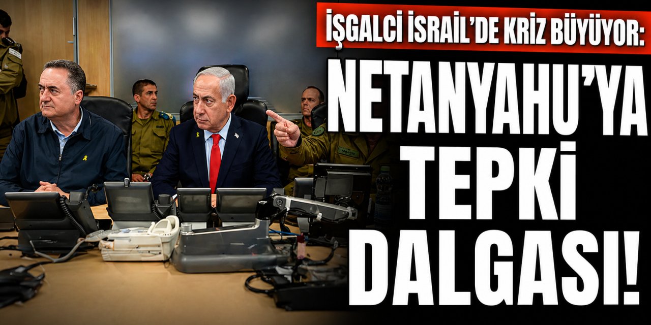 İŞGALCİ İSRAİL’DE KRİZ DERİNLEŞİYOR