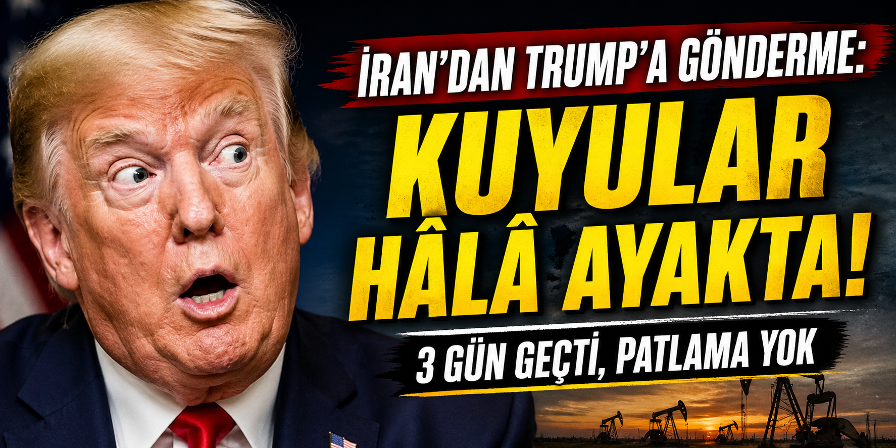 Kalıbaf’tan Trump’a alaylı yanıt: “3 gün geçti, hiçbir petrol kuyusu patlamadı”