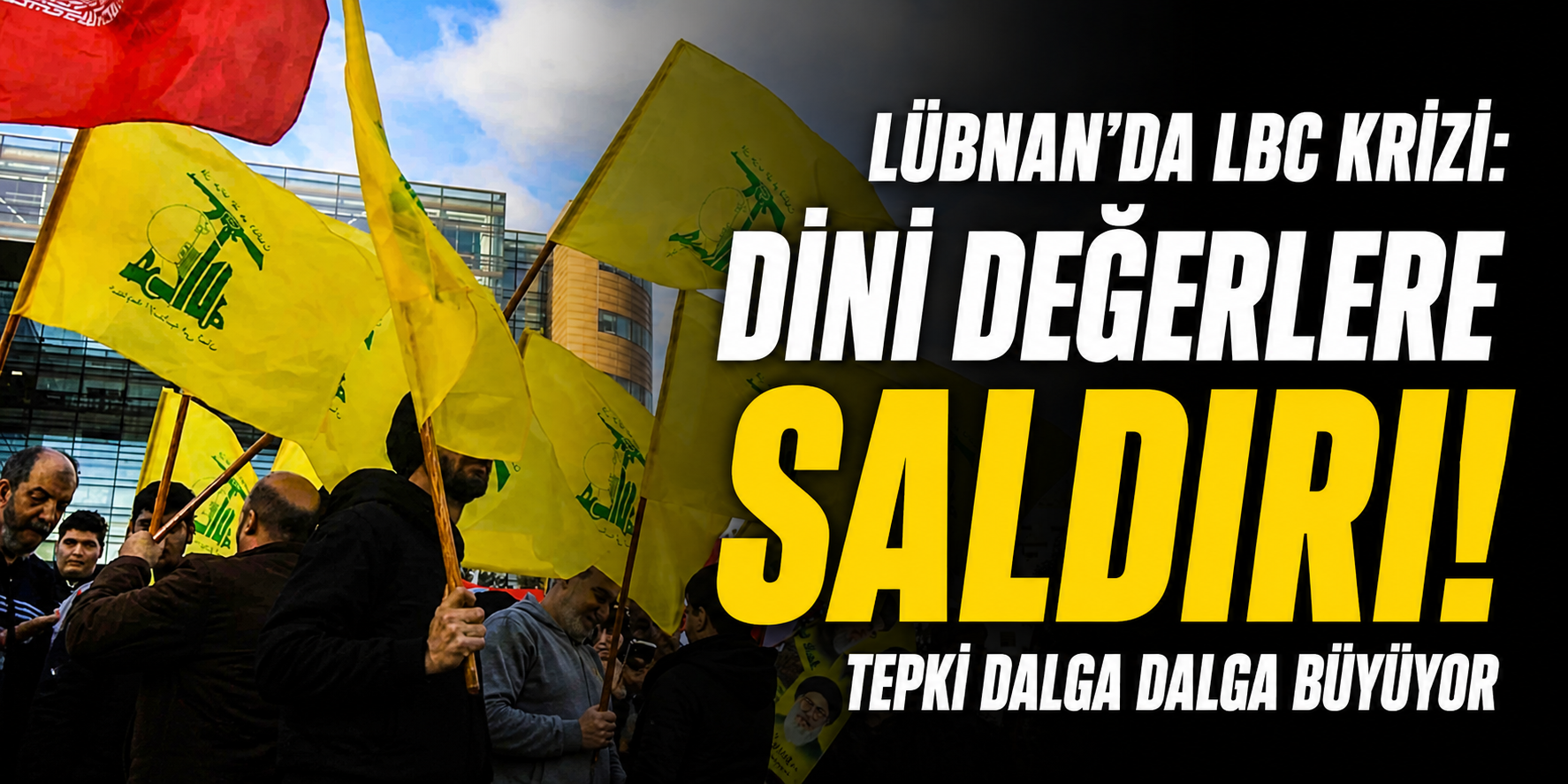 LÜBNAN’DA LBC KRİZİ: DİNİ DEĞERLERE SALDIRI TEPKİ ÇEKTİ