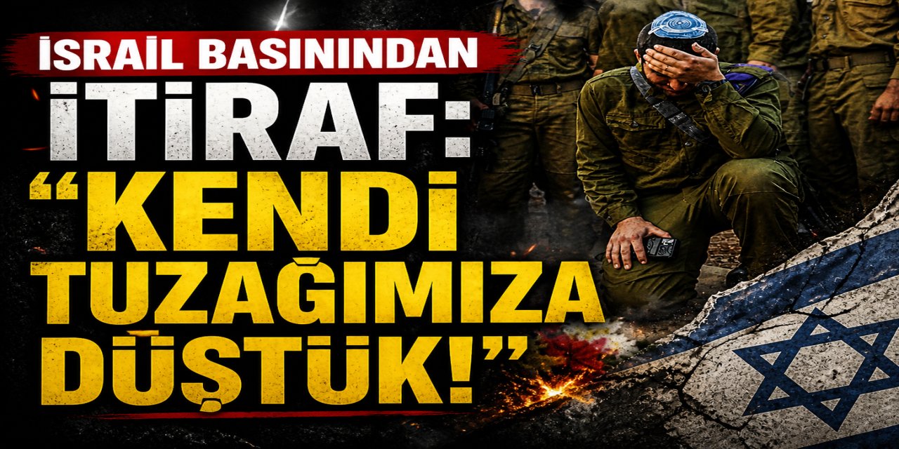 İsrail basınından itiraf gibi sözler! "Kendi tuzağımıza düştük"