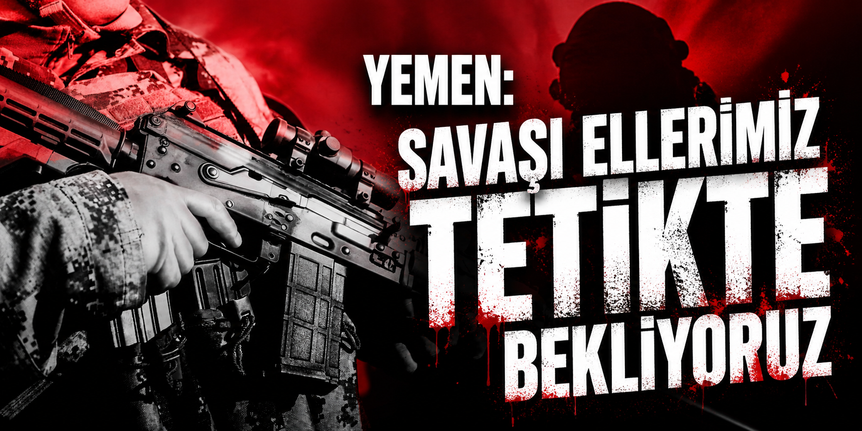 Yemen'den İran'a destek açıklaması: Savaşı ellerimiz tetikte bekliyoruz