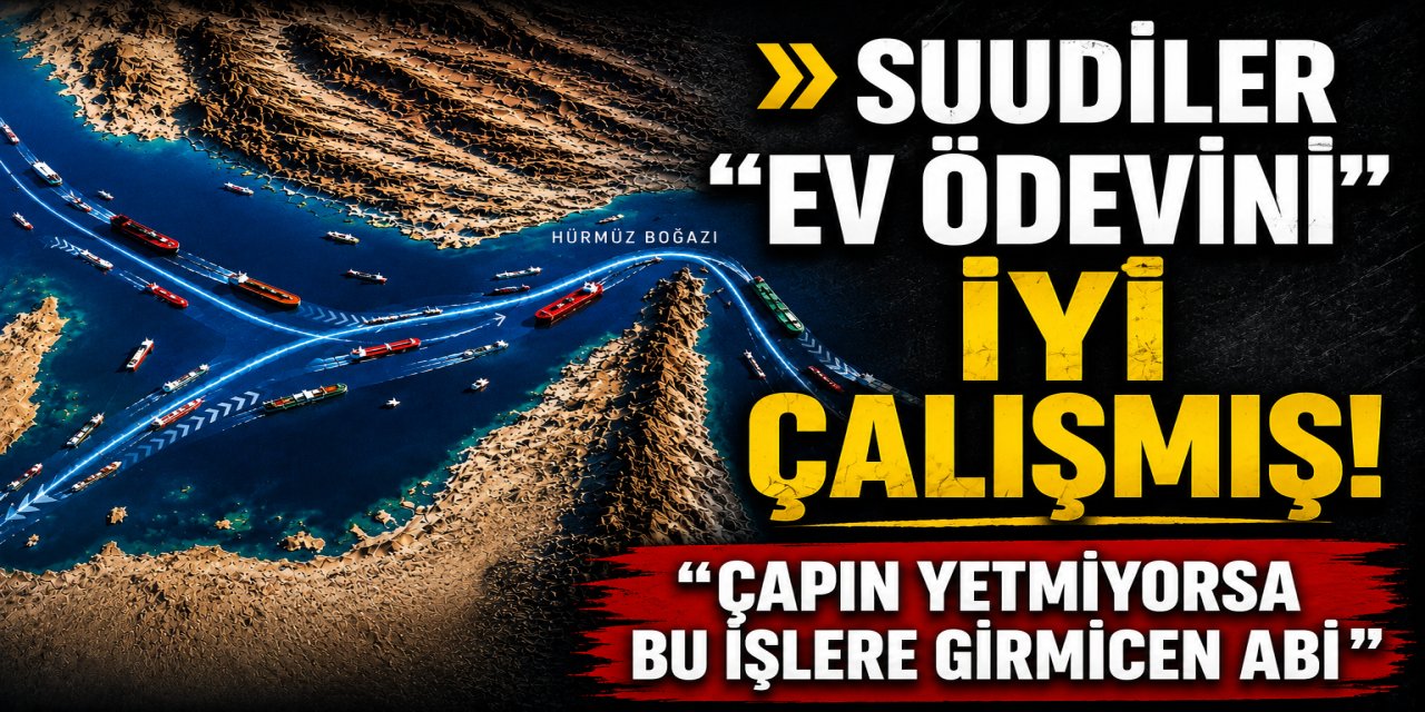 NBC DUYURDU: SUUDİLER ABD’NİN HÜRMÜZ PLANINA SET ÇEKTİ!