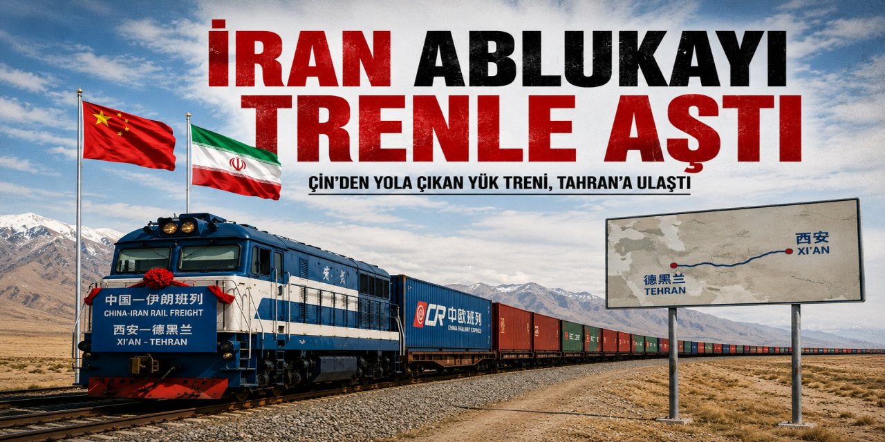 İran ablukayı trenle aştı