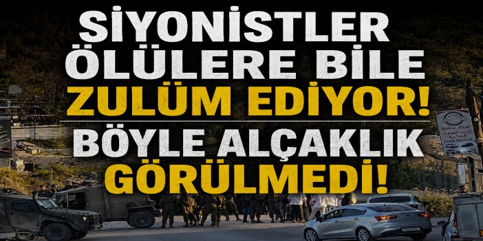 Siyonistler cenazeyi mezardan çıkarttırdı
