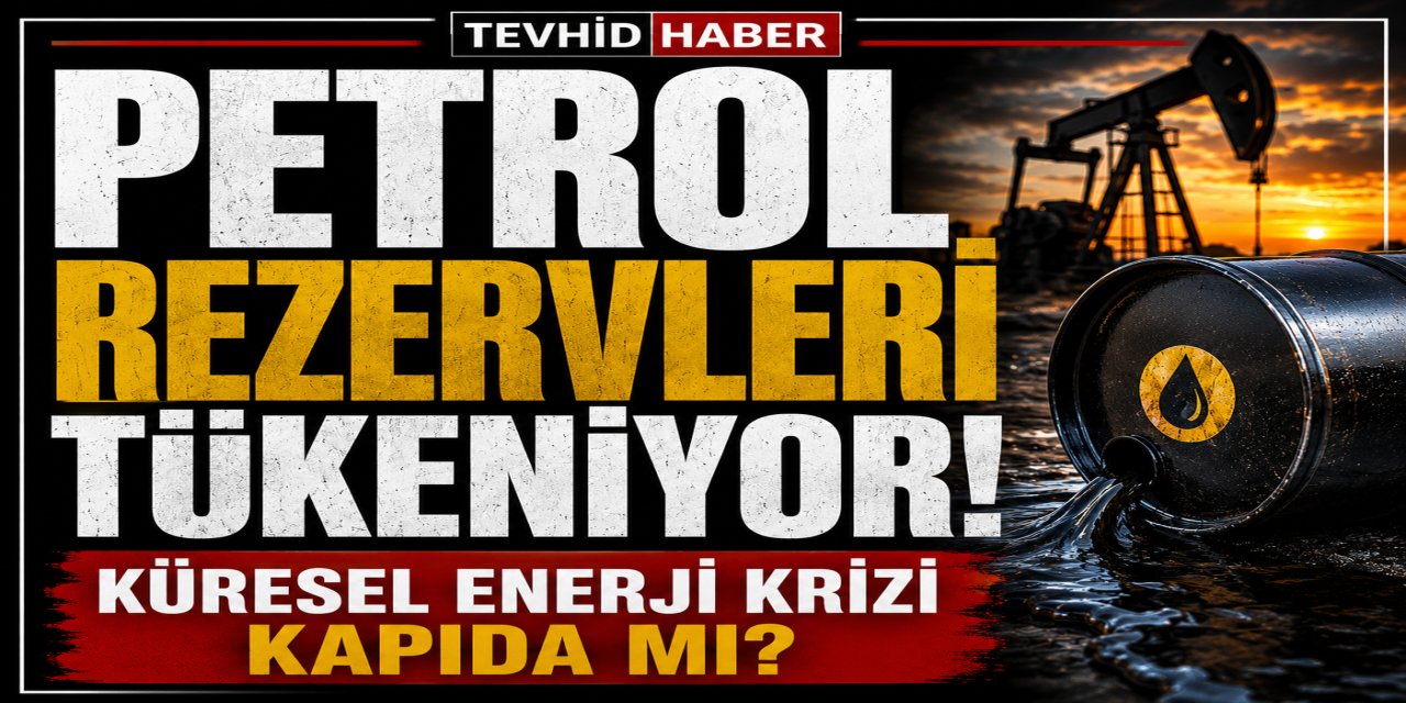 Petrol rezevleri tükeniyor