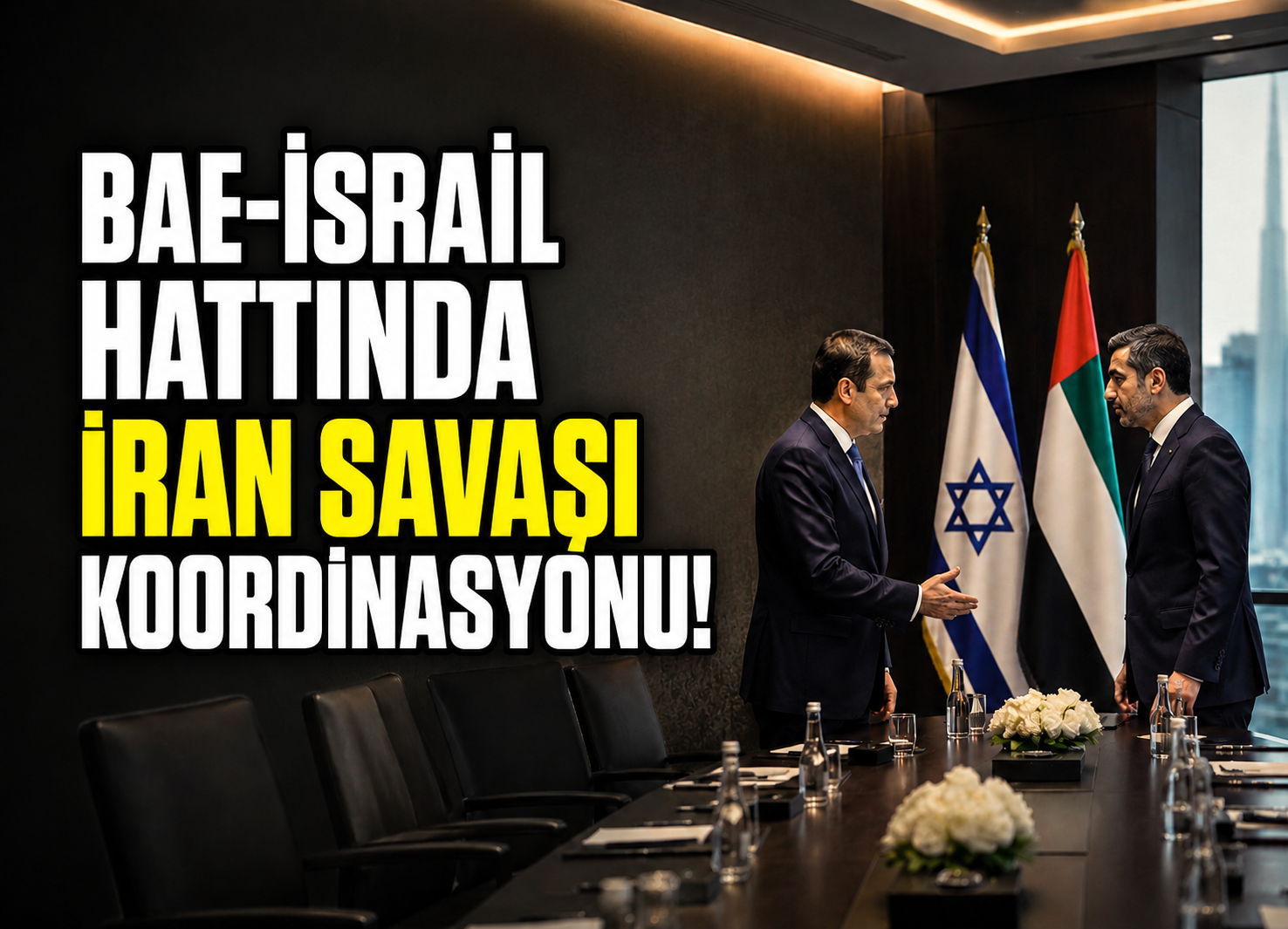 BAE-İsrail Hattında İran Savaşı Koordinasyonu!