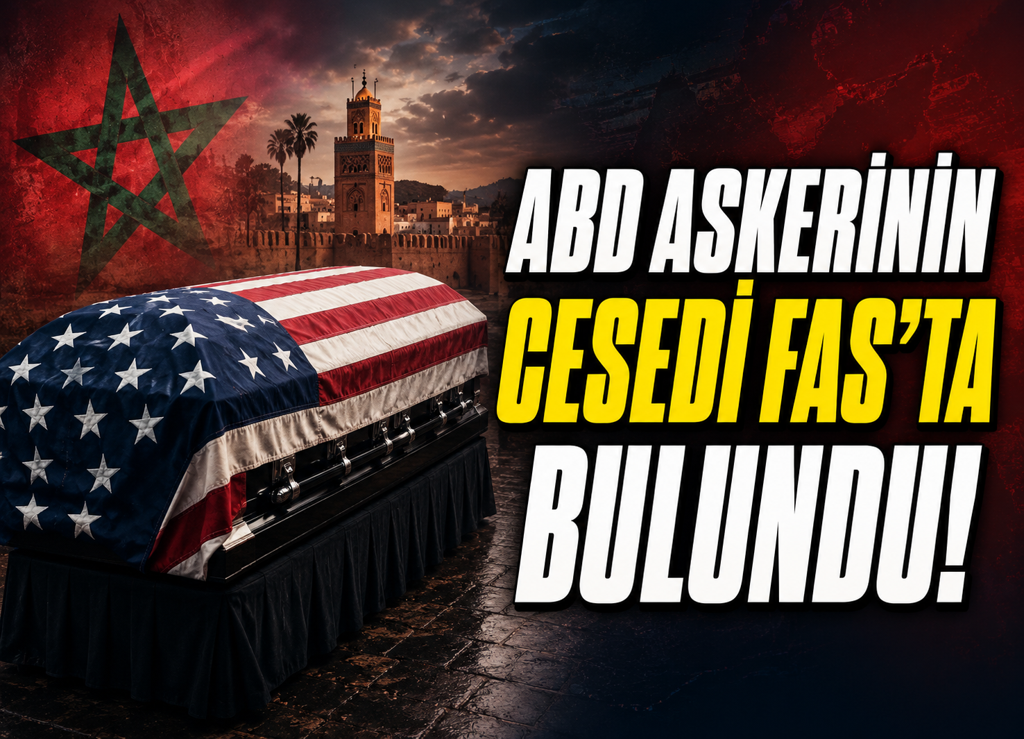 ABD Askerinin Cesedi Fas’ta Bulundu
