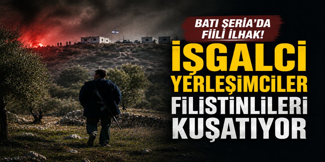 İşgalci Yerleşimciler Batı Şeria’da Filistinlileri Kuşatıyor