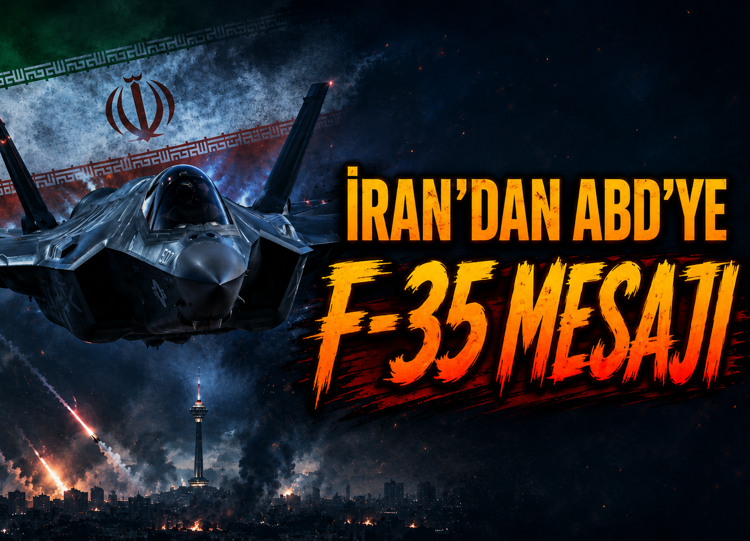 İran’dan ABD’ye F-35 Mesajı: “Savaş Alanına Dönüş Daha Büyük Sürprizlerle Olacak”