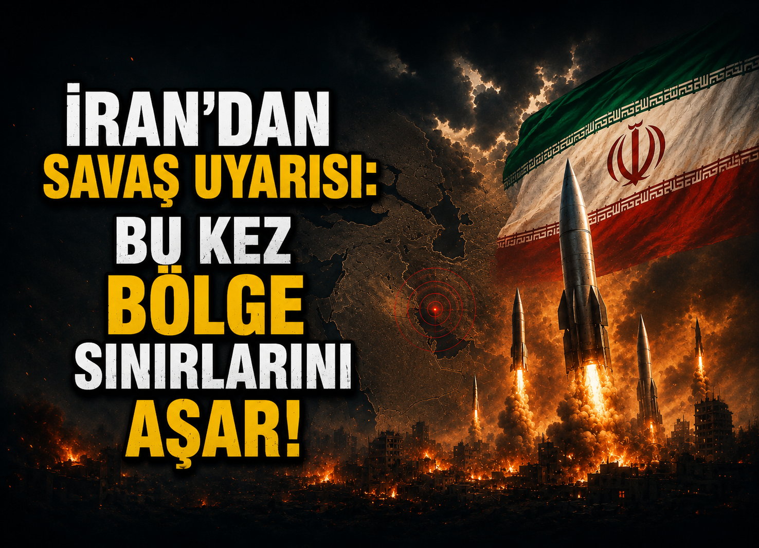 İran Devrim Muhafızları’ndan Savaş Uyarısı: “Bu Kez Bölge Sınırlarını Aşar!”