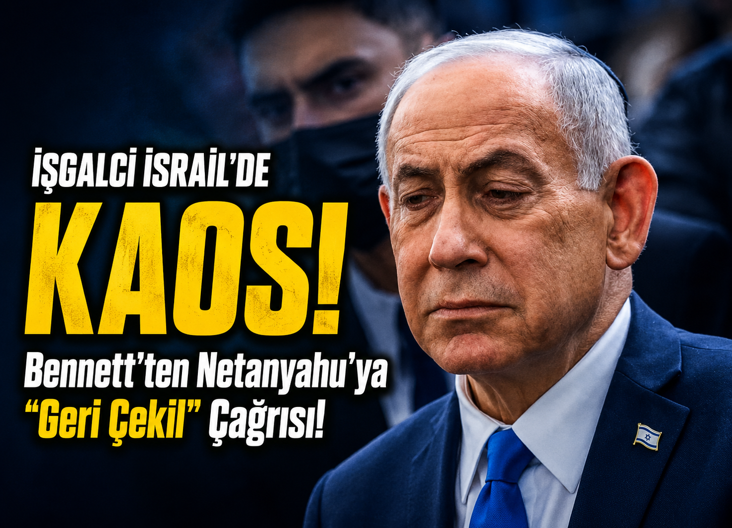 İşgalci İsrail’de Siyasi Kaos: