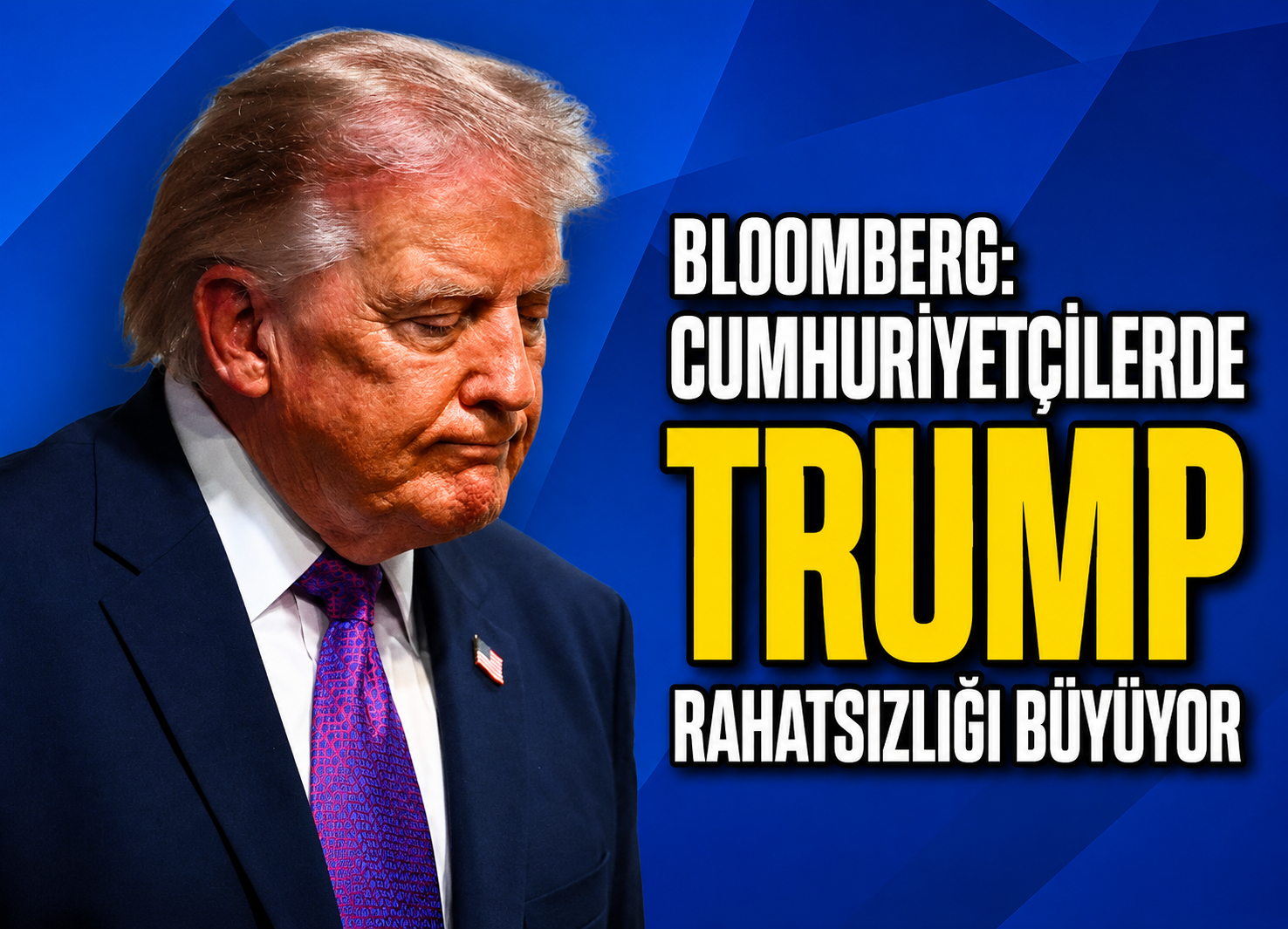 Bloomberg: Cumhuriyetçilerde Trump Rahatsızlığı Büyüyor
