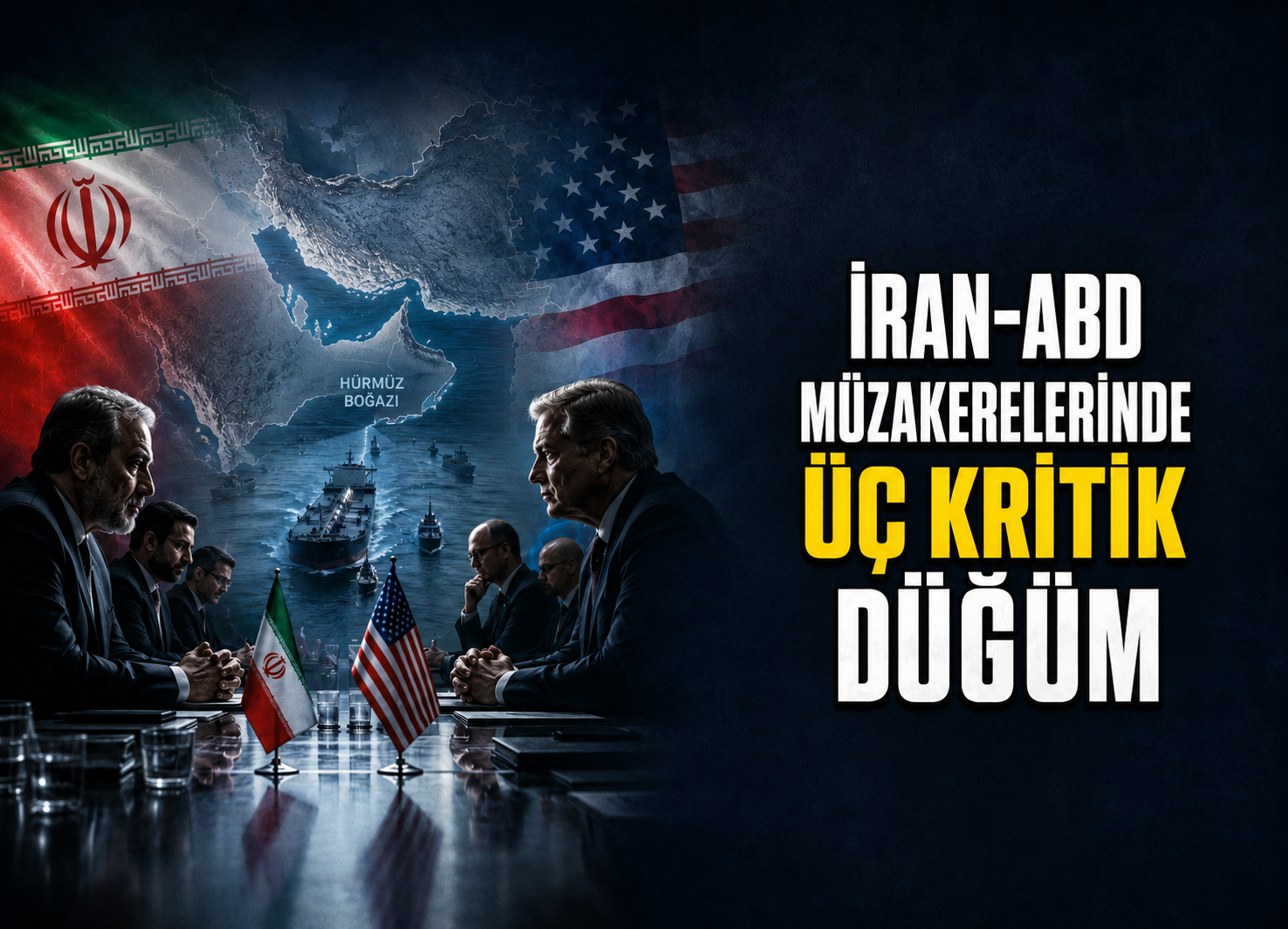 İran-ABD Müzakerelerinde Üç Kritik Düğüm: Nükleer Dosya, Dondurulan Varlıklar ve Hürmüz  Spot: