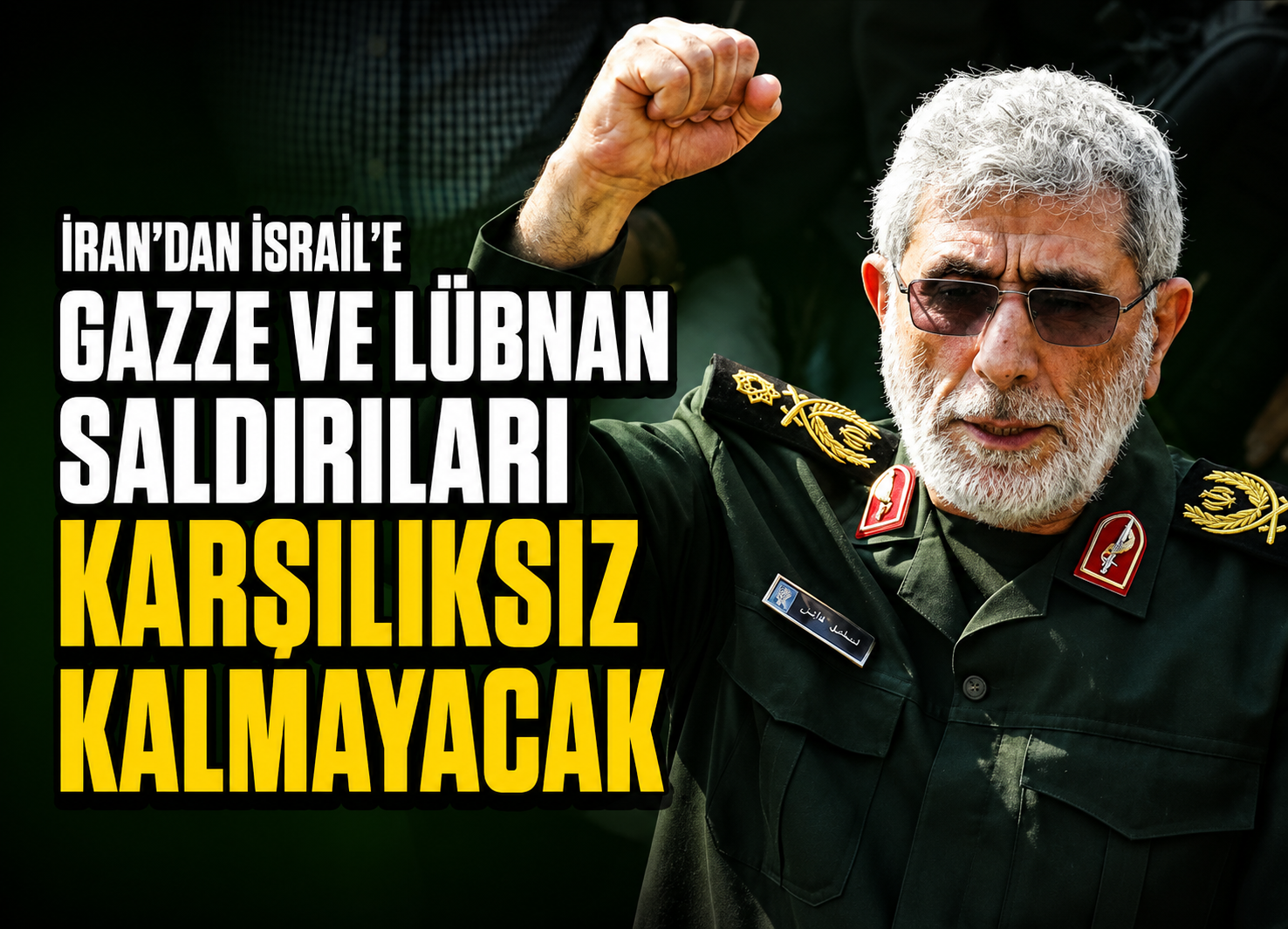 İran'dan israile: Gazze ve Lübnan saldırıları karşılıksız kalmayacak