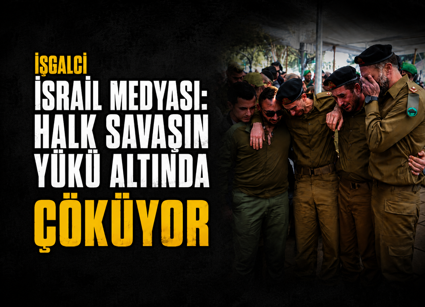 İşgalci İsrail’de Savaş Yorgunluğu: Aileler Dağılıyor, Halk Tükeniyor