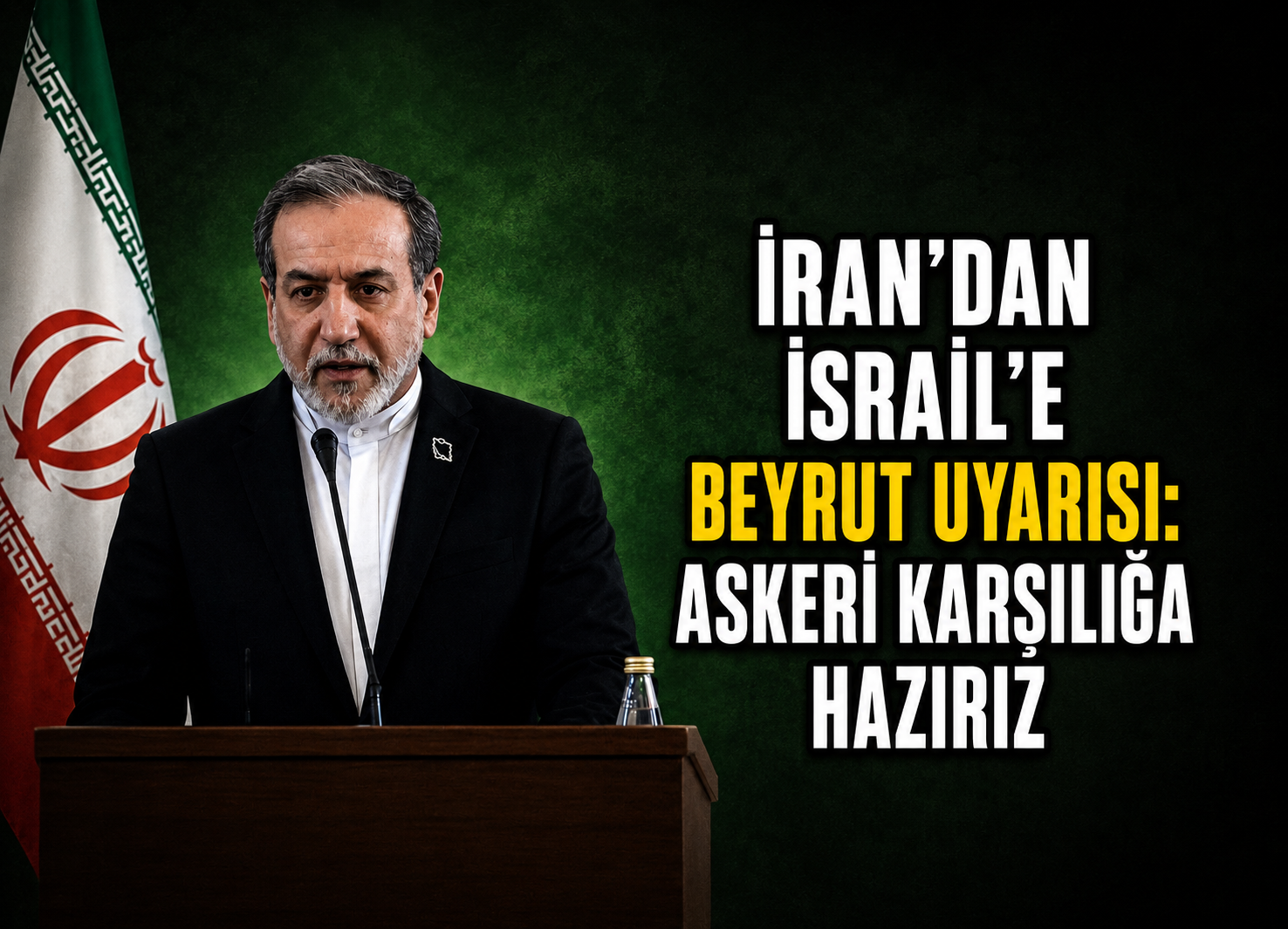 İran’dan İsrail’e Beyrut uyarısı: Askeri karşılığa hazırız