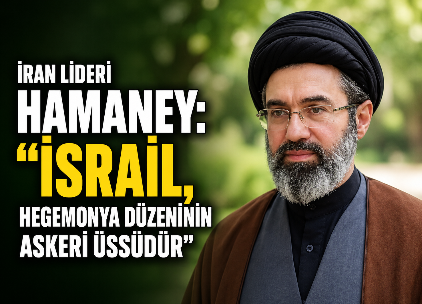 İran Lideri Hamaney: “İsrail, Hegemonya Düzeninin Askeri Üssüdür”