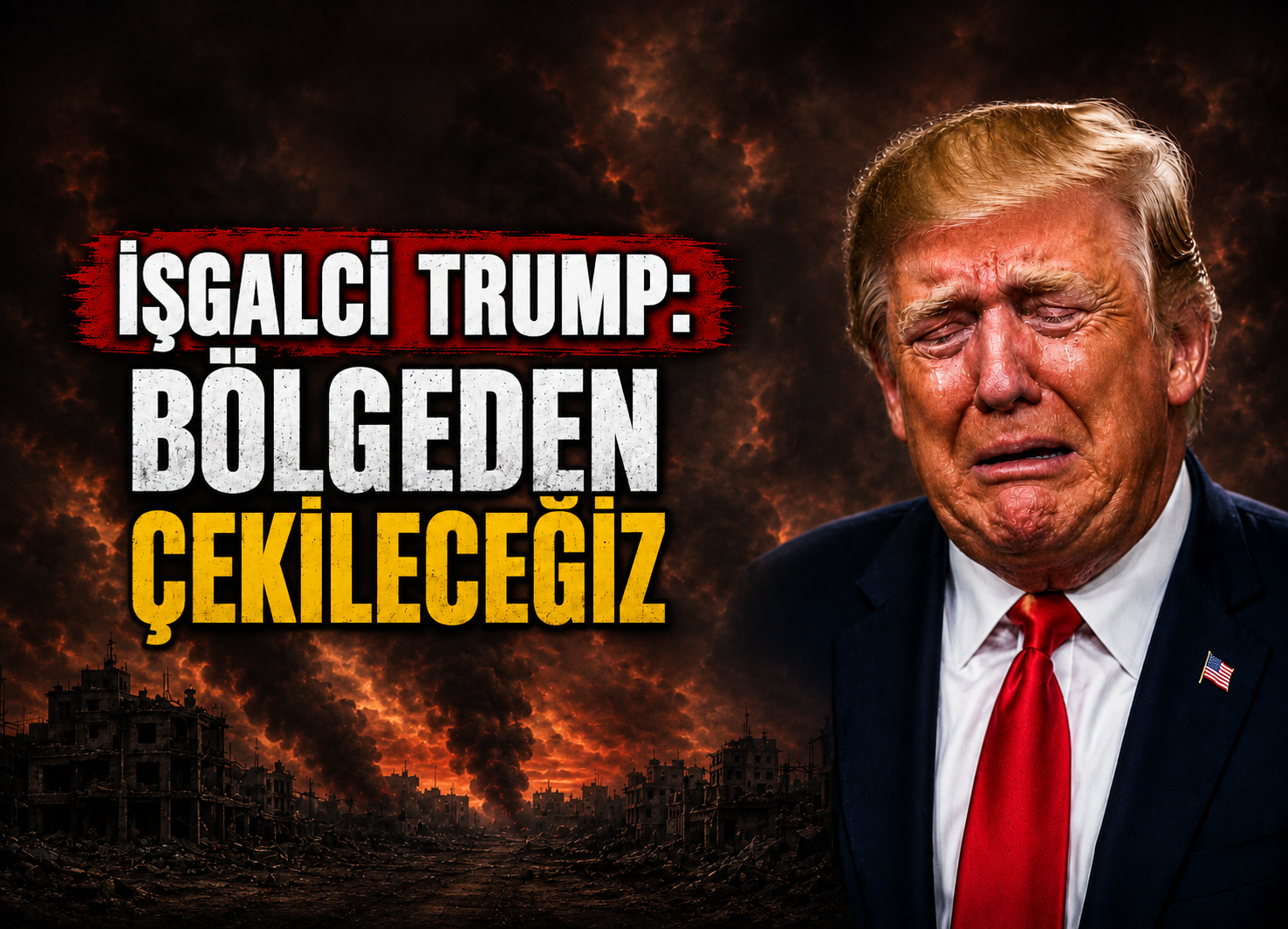 Trump: Bölgeden çekileceğiz