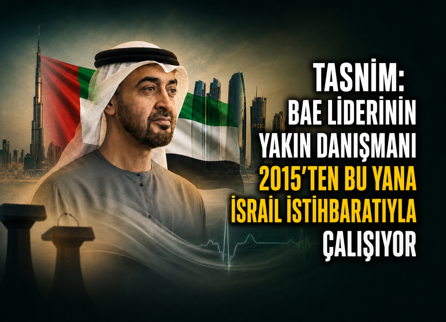 Tasnim: BAE Liderinin Yakın Danışmanı 2015’ten Bu Yana İsrail İstihbaratıyla Çalışıyor