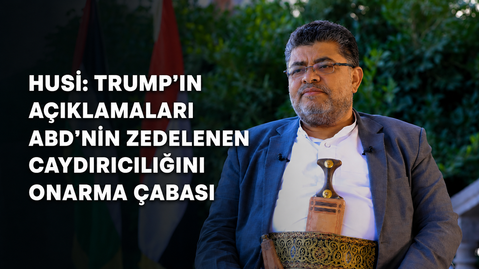 Husi: Trump Güçle Anlaşma Dayatmaya Çalışıyor