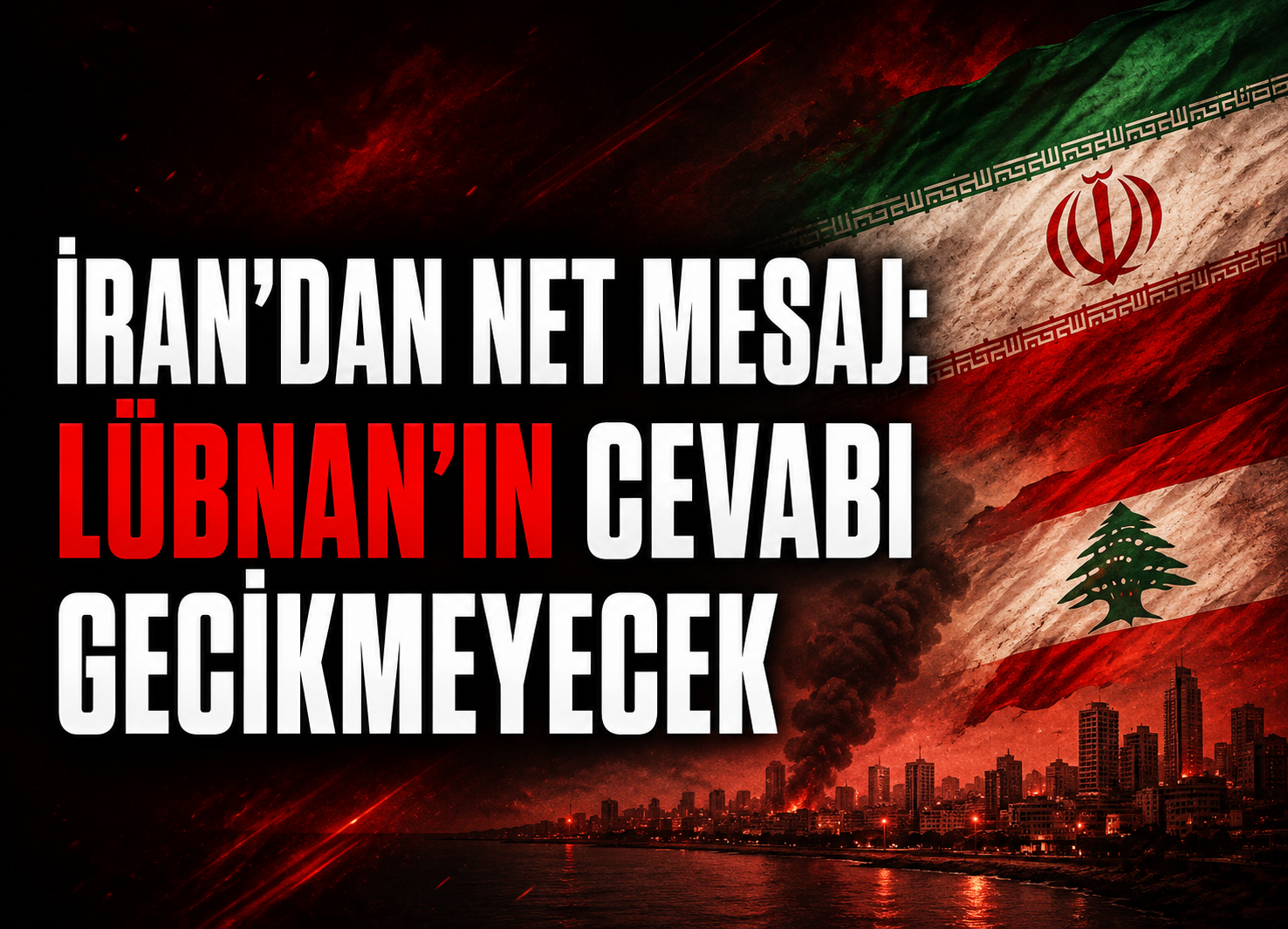 İran’dan Lübnan İçin Sert Mesaj: Direnişin Cevabı Geliyor