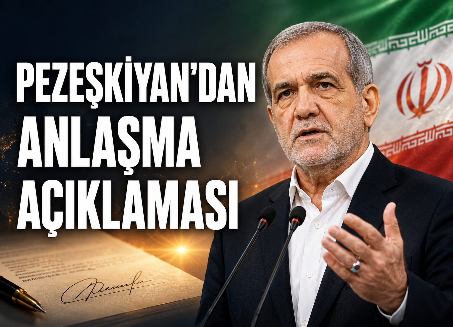 Pezeşkiyan'dan anlaşma açıklaması