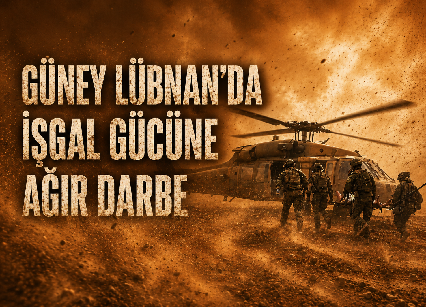 Güney Lübnan’da İşgal Gücüne Ağır Darbe: 1 Ölü, 7 Yaralı