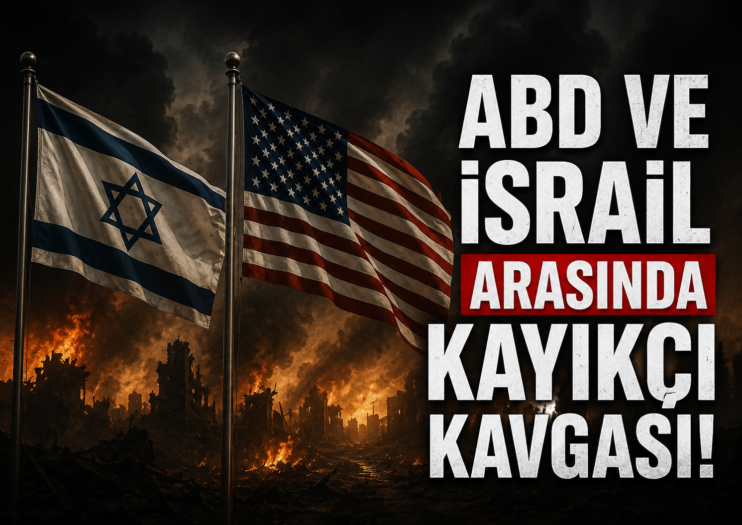 ABD-İsrail Gerilimi: Mutabakat Üzerinden Kayıkçı Kavgası