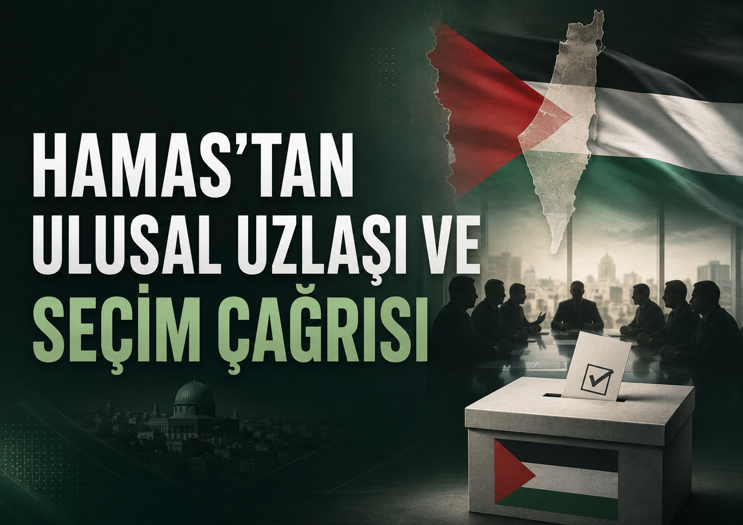 Hamas’tan Ulusal Uzlaşı ve Seçim Çağrısı