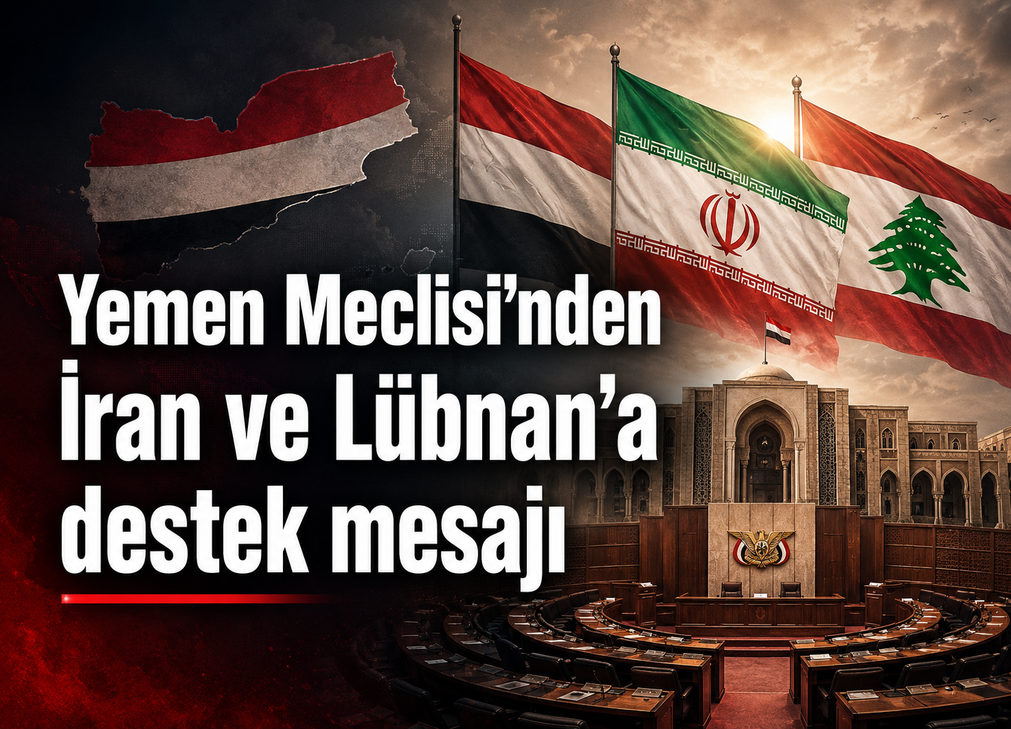 Yemen Meclisi’nden İran ve Lübnan’a destek mesajı