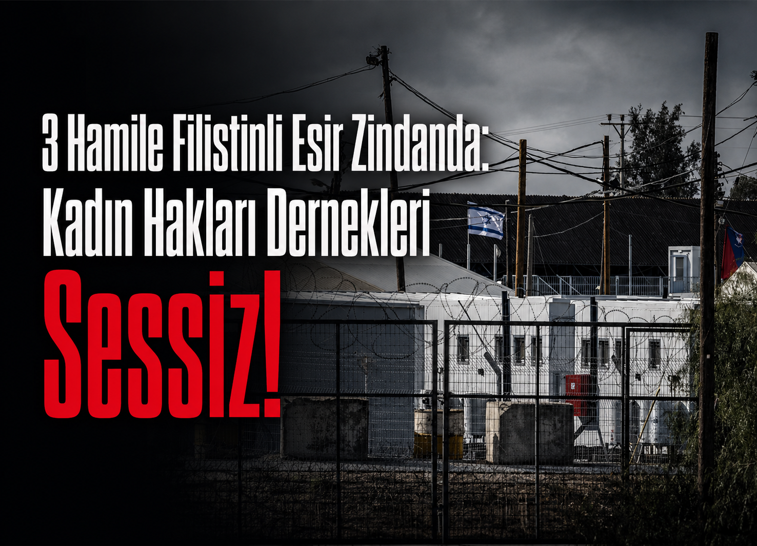 Hamile Filistinli Esirler Zindanda: Kadın Hakları Dernekleri Sessiz!
