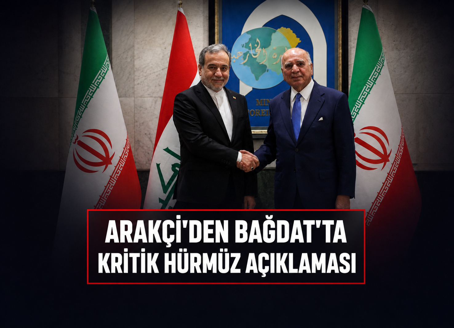 Arakçi Bağdat’ta: Hamaney İçin Irak’ta Taziye Hazırlığı