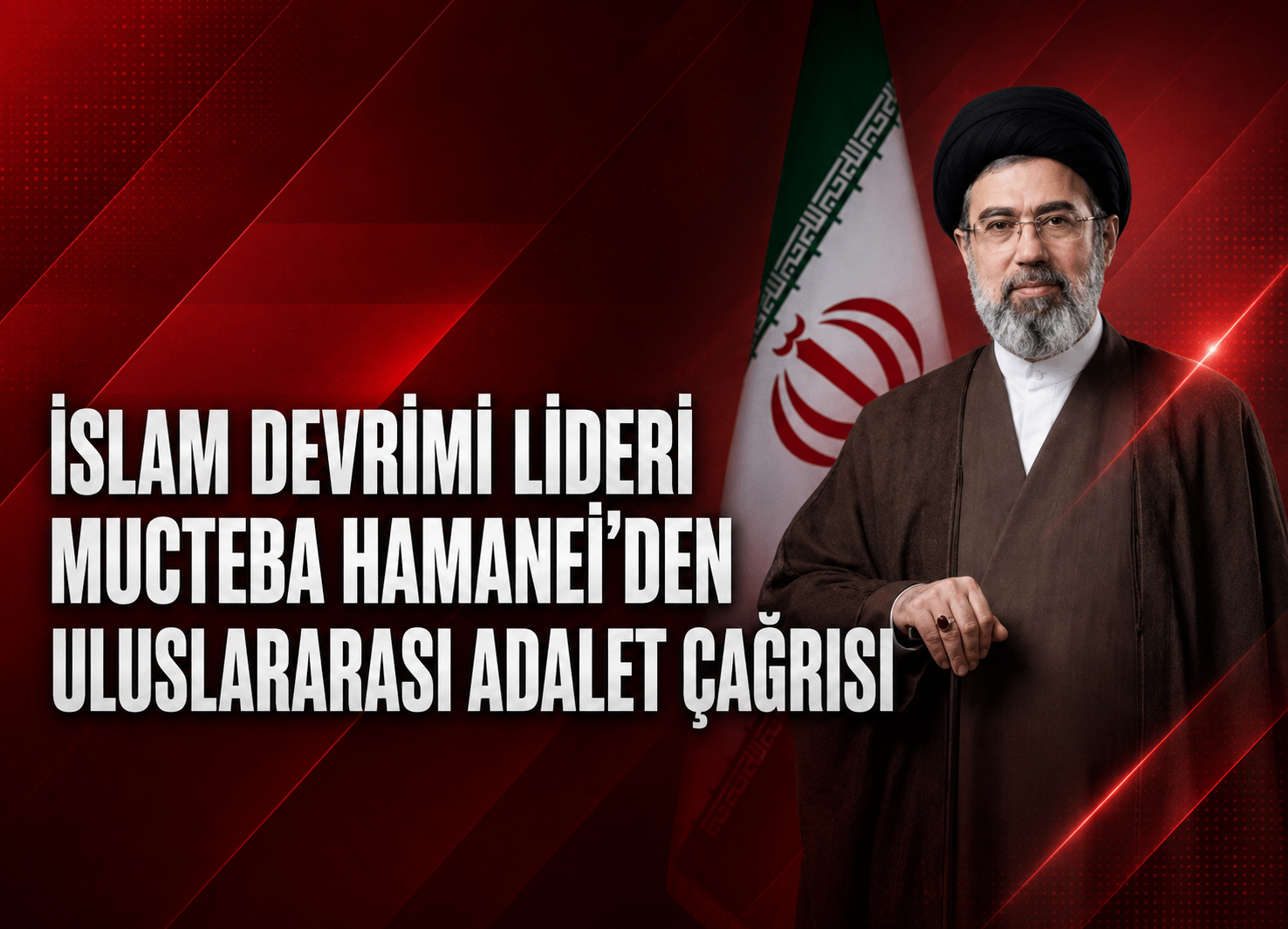 İslam Devrimi Lideri Mucteba Hamanei'den uluslararası adalet çağrısı