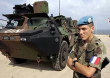 200 Fransız askeri Lübnan yolunda