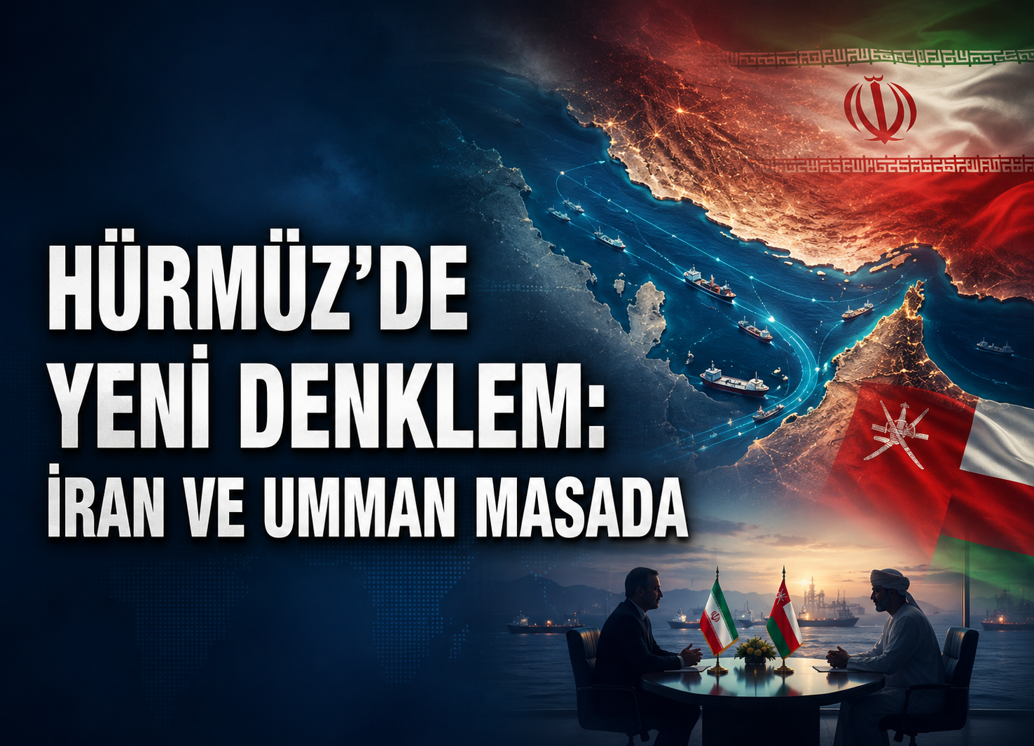 İran ve Umman’dan Hürmüz Boğazı İçin Ortak Komite Toplantısı