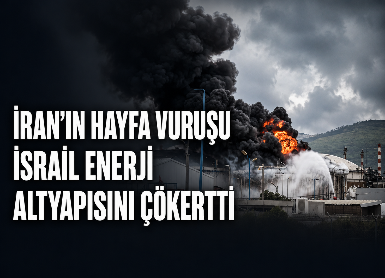 Bazan Kompleksinde Ağır Hasar: Yakıt Tedariki Tehlikede