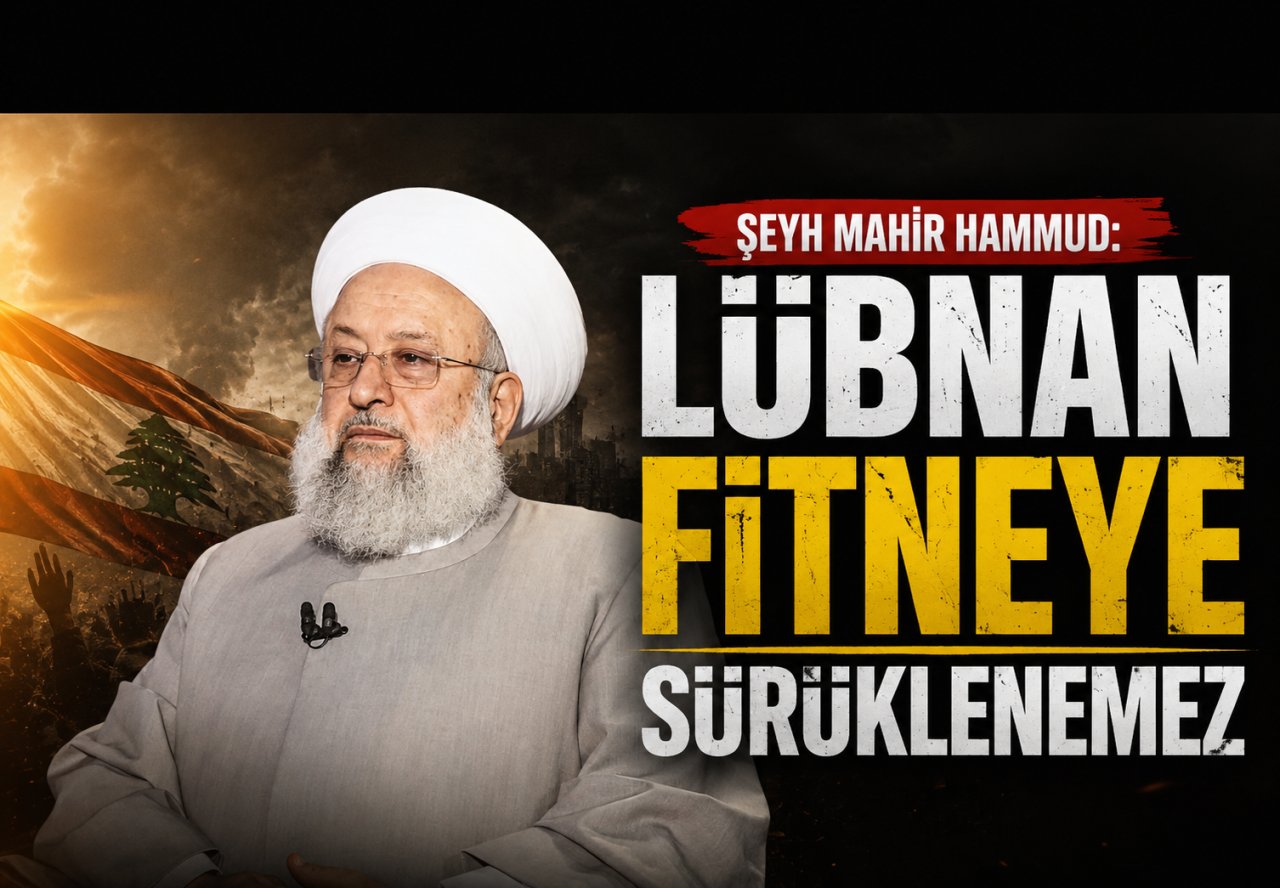 Şeyh Hammoud: Hedef sadece Hizbullah değil, tüm Lübnan'dır ve ordu ile direniş arasında çatışma imkansızdır.
