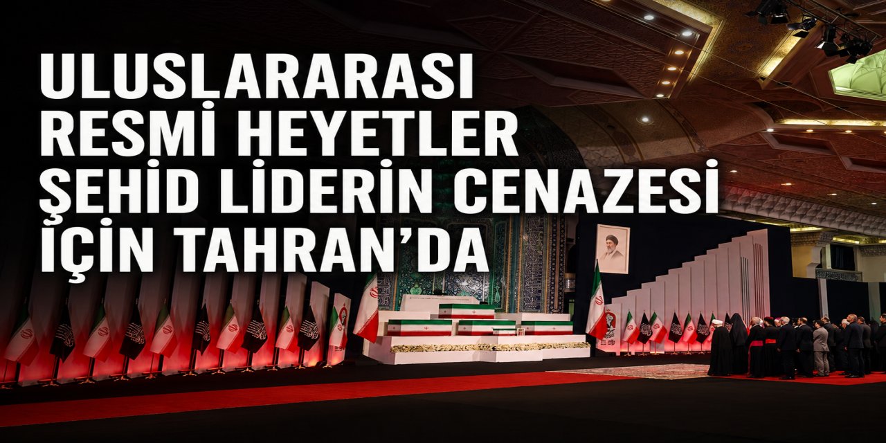 Üst Düzey Heyetler Tahran’daki Törene Katıldı