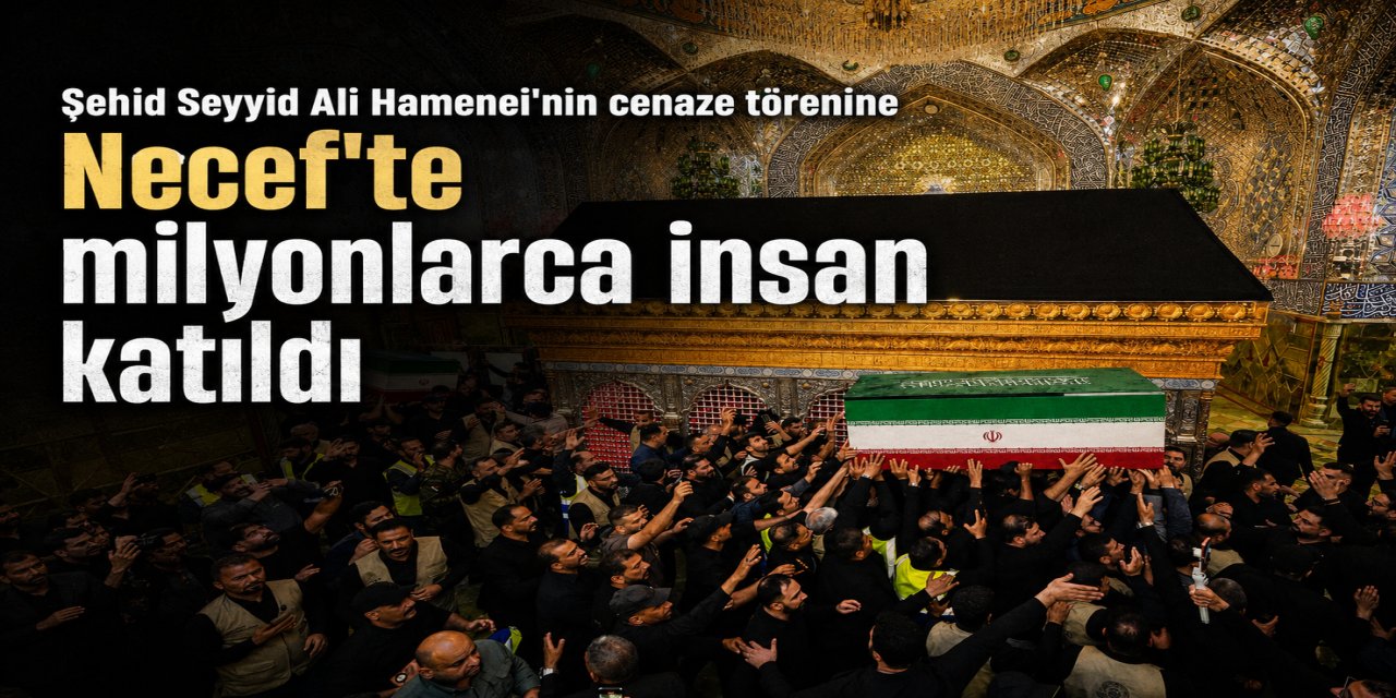 Irak’ta Mahşeri Kalabalık: Şehit Lider Hamaney’e Vefa