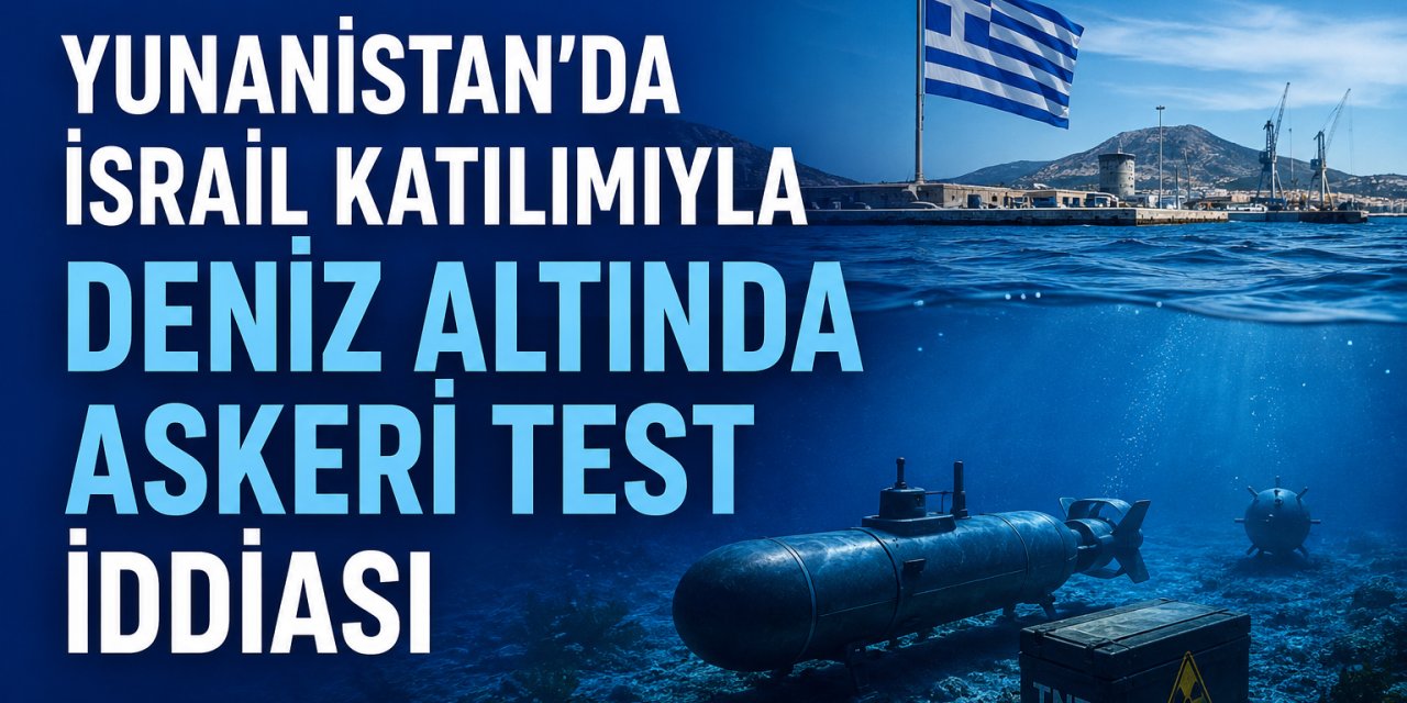 Yunanistan’da İsrail Katılımlı Su Altı Askerî Testi İddiası