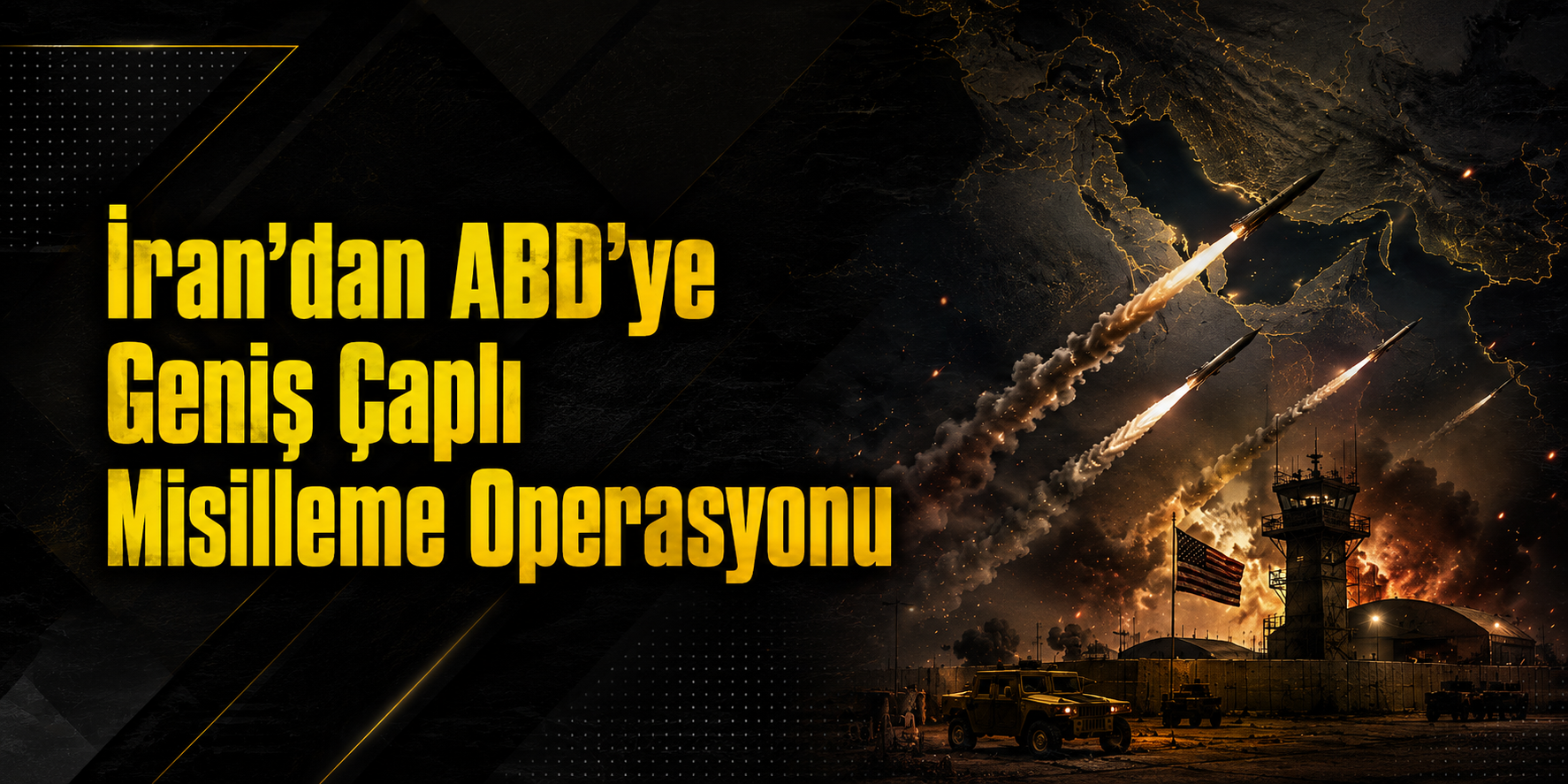 İran’dan ABD’ye Geniş Çaplı Misilleme Operasyonu