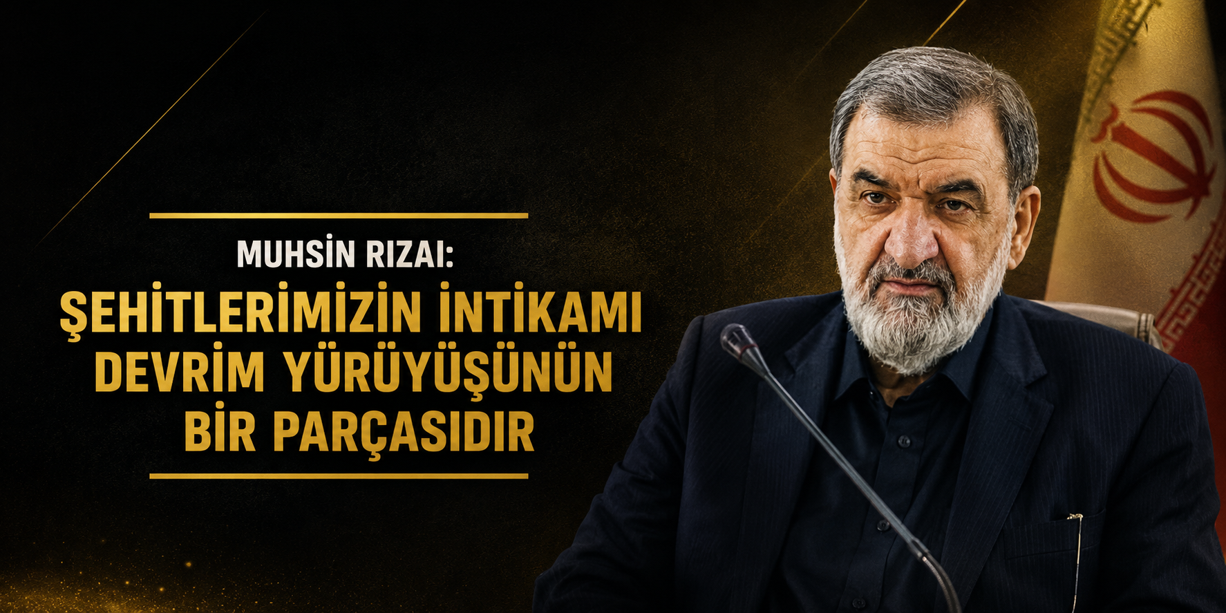 Muhsin Rızai: Şehitlerimizin İntikamı Devrim Yürüyüşünün Bir Parçasıdır