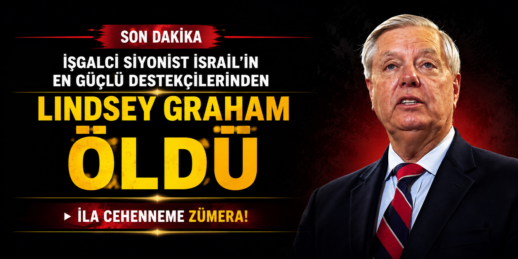 ABD'li senatör Lindsey Graham öldü
