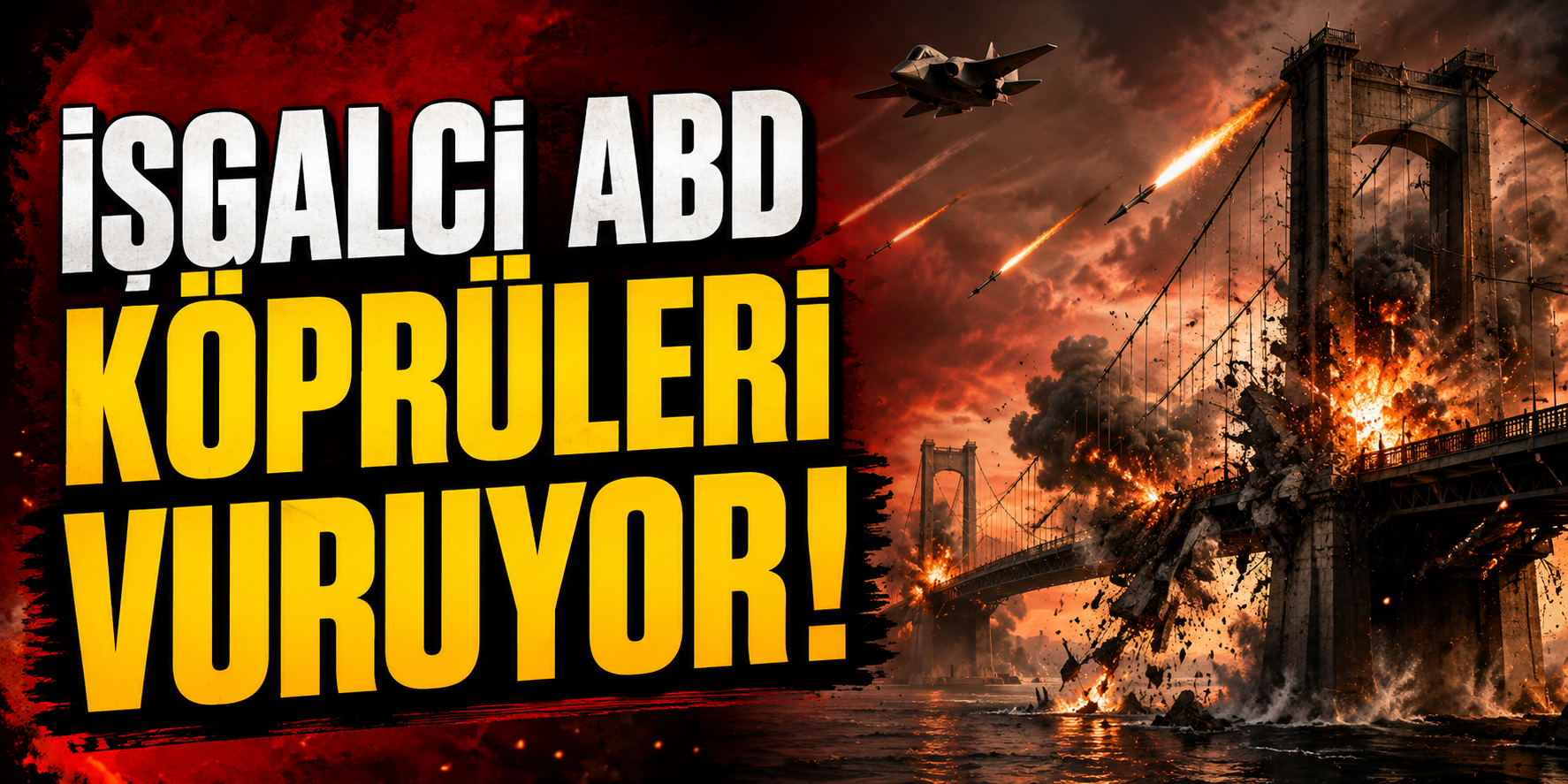 İşgalci ABD Köprüleri Vuruyor!