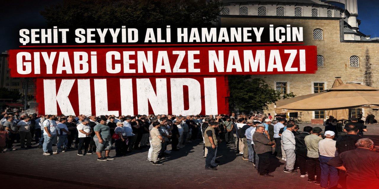 ŞEHİT REHBER İÇİN GIYABİ CENAZE NAMAZI KILINDI